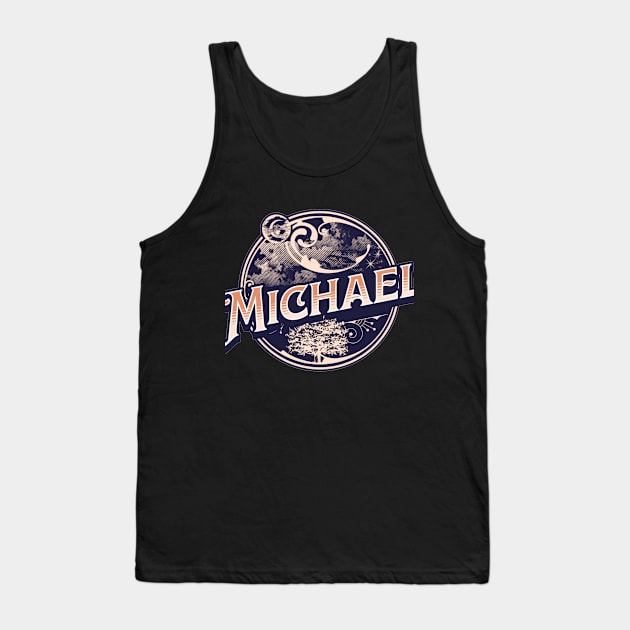 Michael Name Tshirt Tank Top by Renata's